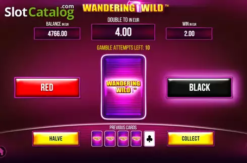 Скрин5. Wandering Wild слот