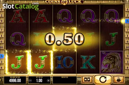 Скрин3. Coins of Luck слот