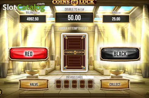 Скрин5. Coins of Luck слот