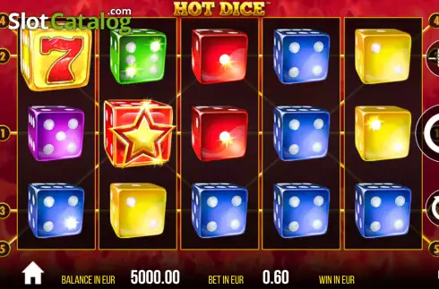 Скрин2. Hot Dice слот
