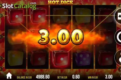 Скрин4. Hot Dice слот