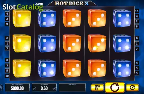 Скрин2. Hot Dice X слот