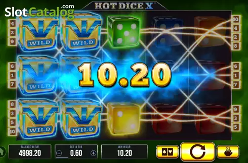 Скрин3. Hot Dice X слот