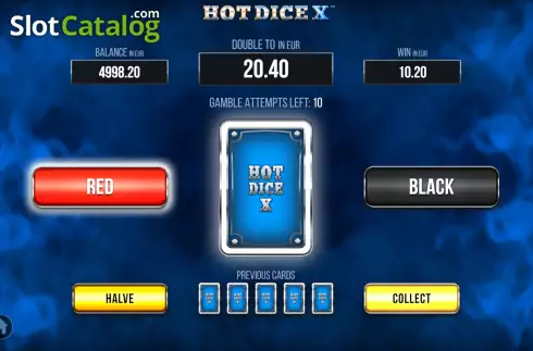 Скрин5. Hot Dice X слот