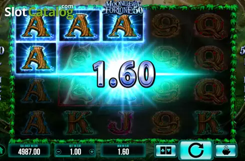 Скрин4. Moonlight Fortune 50 слот