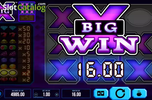 Скрин9. Big X слот