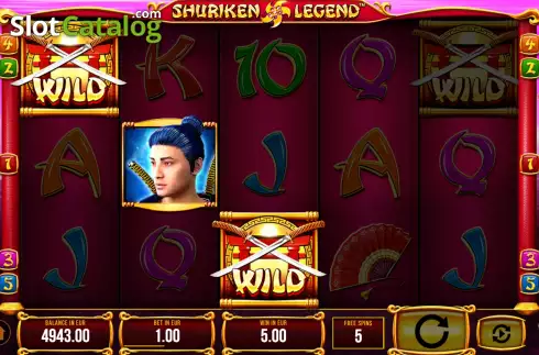 Скрин9. Shuriken Legend слот