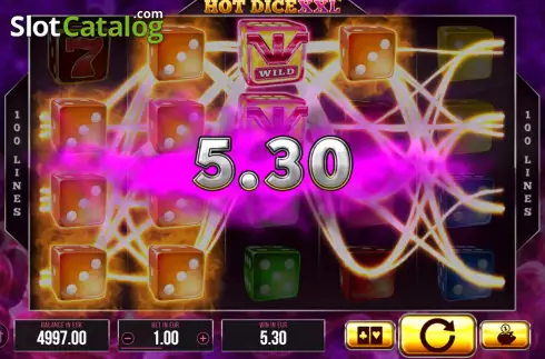 Скрин4. Hot Dice XXL слот
