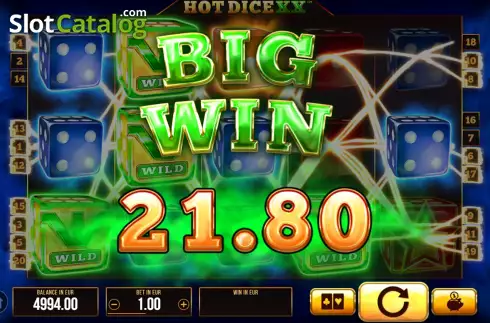 Скрин4. Hot Dice XX слот