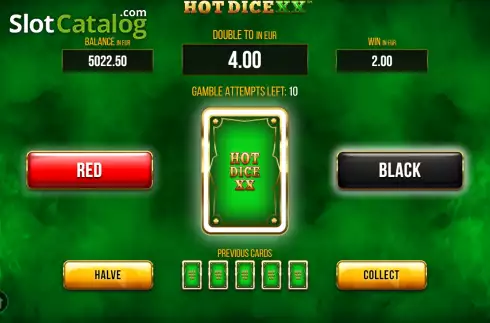 Скрин5. Hot Dice XX слот