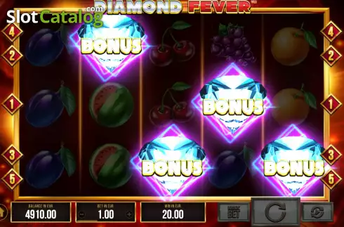 Скрин9. Diamond Fever слот