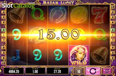 Скрин8. Madam Lucky слот