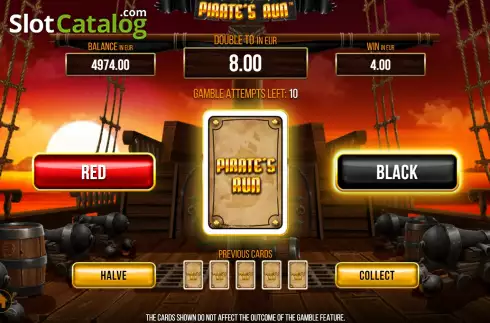 Скрин6. Pirate's Run слот