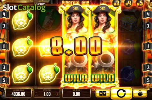 Скрин7. Pirate's Run слот