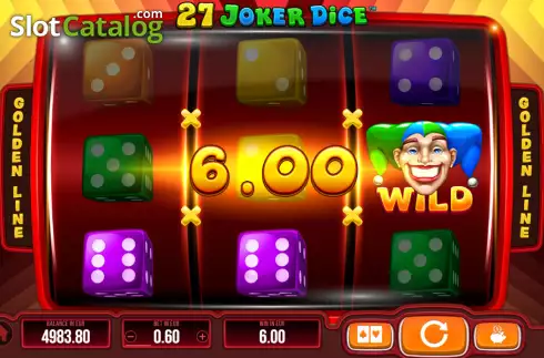 Скрин4. 27 Joker Dice слот