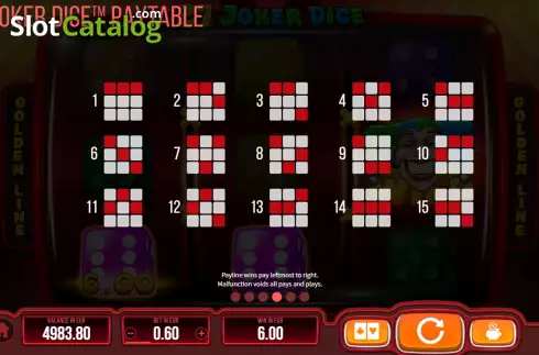 Скрин9. 27 Joker Dice слот