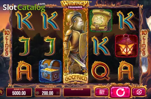Скрин3. Winfrey Treasures слот