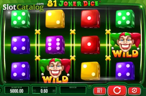Скрин2. 81 Joker Dice слот