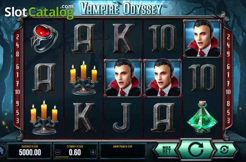 Скрин2. Vampire Odyssey слот