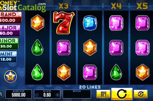 Скрин3. Money Vaults слот