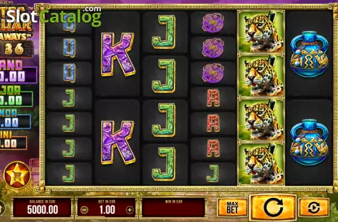 Скрин2. Aztec Jaguar Megaways слот