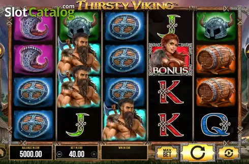 Скрин2. Thirsty Viking слот