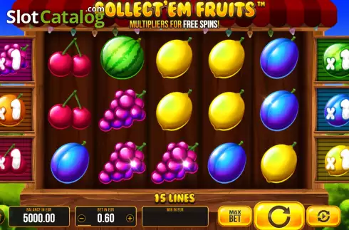 Скрин2. Collect'em Fruits слот