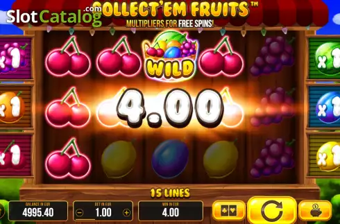 Скрин3. Collect'em Fruits слот