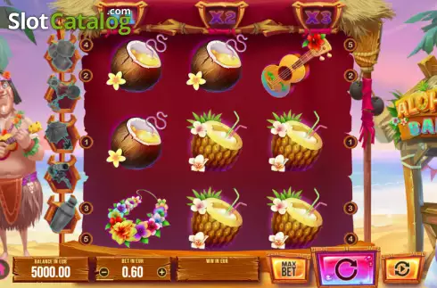 Скрин2. Aloha Bar слот