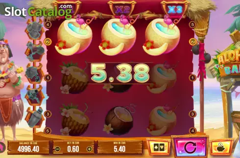 Скрин3. Aloha Bar слот