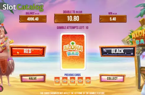 Скрин4. Aloha Bar слот