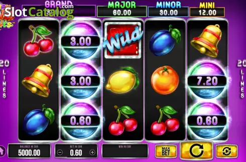 Скрин2. Crazy Wild Fruits слот