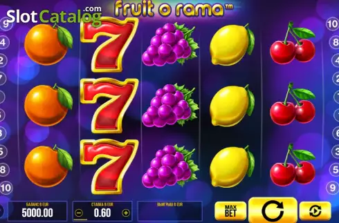 Скрин2. Fruit o Rama слот