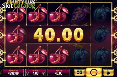 Скрин3. Fruity Lux слот