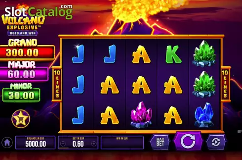 Скрин2. Volcano Explosive слот