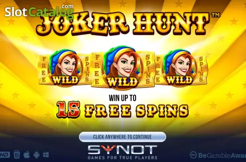 Скрин2. Joker Hunt слот