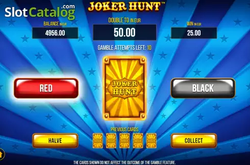 Скрин6. Joker Hunt слот