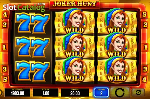 Скрин9. Joker Hunt слот