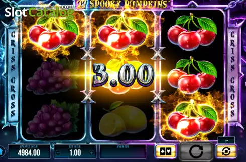 Скрин3. 27 Spooky Pumpkins слот