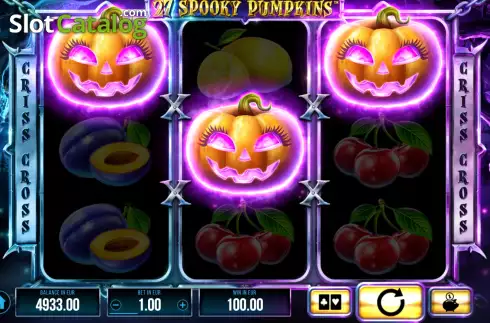 Скрин8. 27 Spooky Pumpkins слот