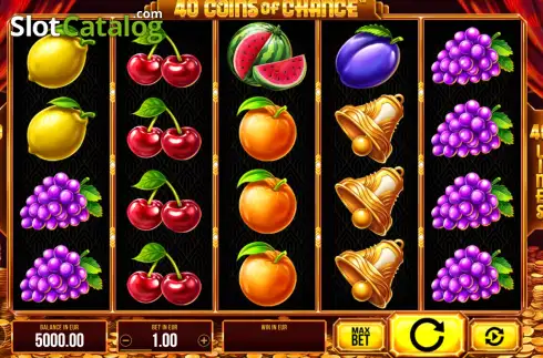 Скрин2. 40 Coins of Chance слот