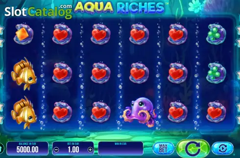 Скрин2. Aqua Riches слот