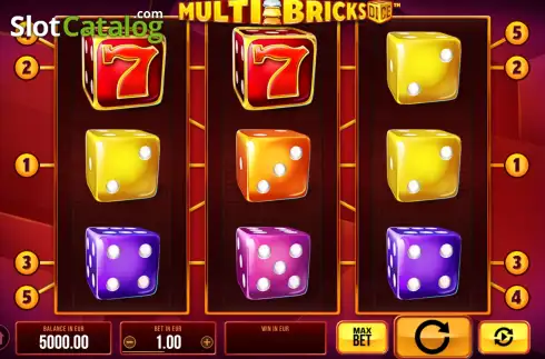 Скрин2. Multi Bricks Dice слот