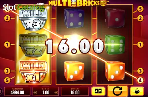 Скрин3. Multi Bricks Dice слот