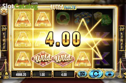 Скрин3. Wild Vaults слот