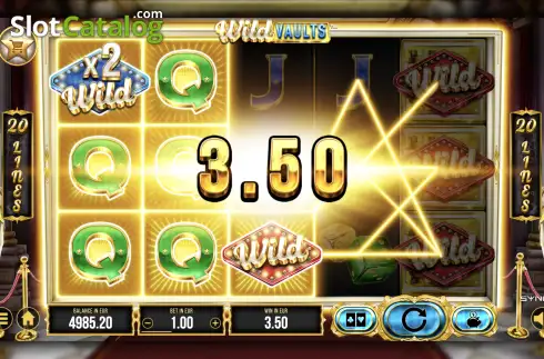 Скрин4. Wild Vaults слот