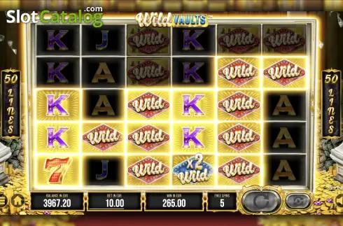Скрин9. Wild Vaults слот