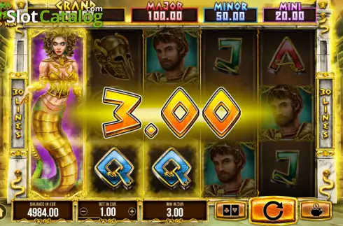 Скрин3. Legend of Medusa слот