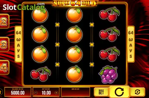 Скрин2. Super Wild 64 слот