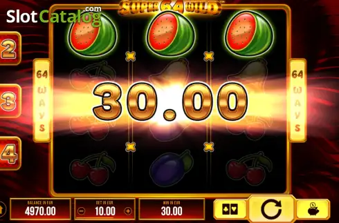 Скрин3. Super Wild 64 слот